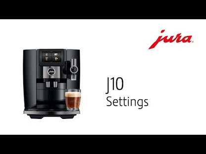 JURA J10 15664 Diamond Black Bean-to-Cup Coffee Machine