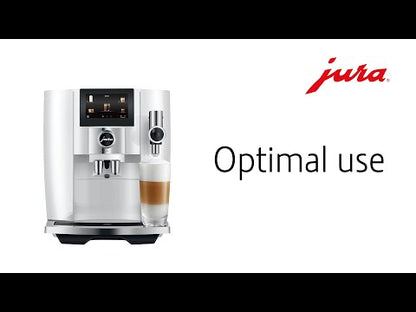 JURA J8 15471 Midnight Silver Bean-to-Cup Coffee Machine