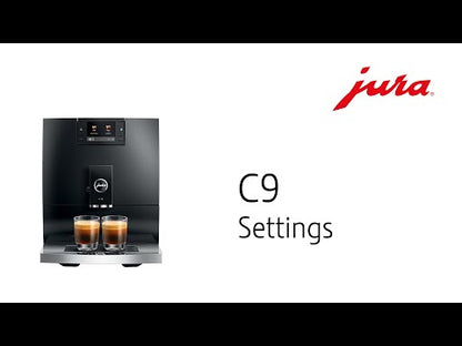 JURA C9 15757 Piano Black INTA Bean-to-Cup Coffee Machine