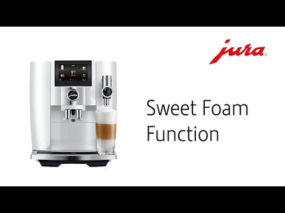 JURA J8 15471 Midnight Silver Bean-to-Cup Coffee Machine