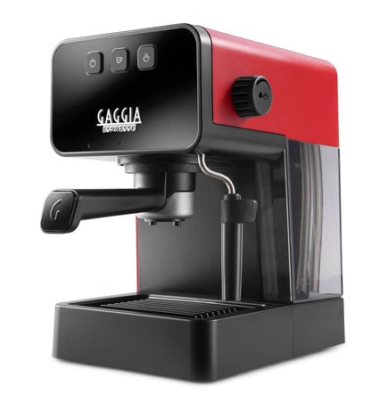 Gaggia Espresso Style Lava Red & MD15 Coffee Grinder Bundle
