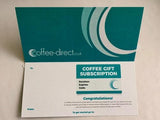 Coffee Direct Gift Subscription