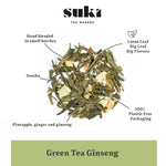 Suki Green Tea Sencha Pyramid Tea Bags