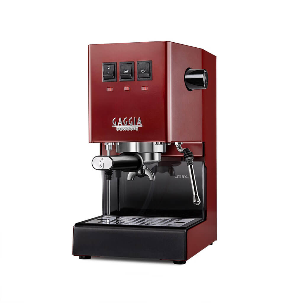 Gaggia Classic Evo (2024) Cherry Red Espresso Machine